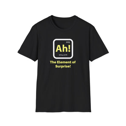 Ah! Element of Surprise T-Shirt - Black