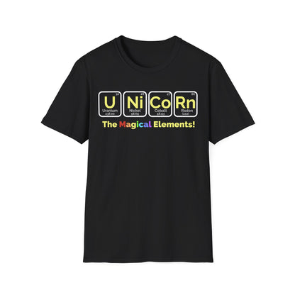 Unicorn Elements T-Shirt - Black