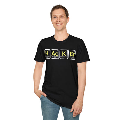 Hacker Elements T-Shirt - Black