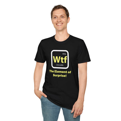 WTF Element of Surprise T-Shirt - Black