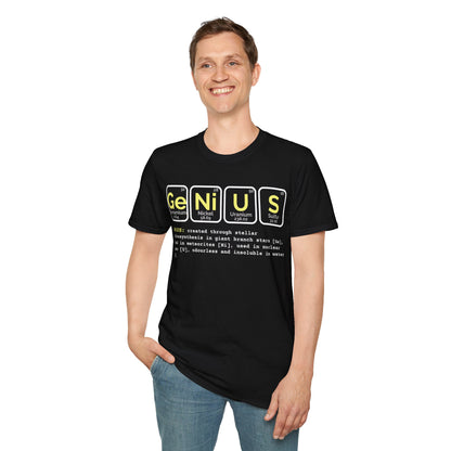 Genius Elements T-Shirt - Black