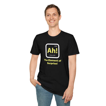 Ah! Element of Surprise T-Shirt - Black